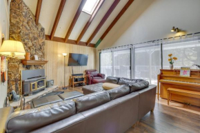 Ski, Hike and Fish Big Bear Lake Home with Fire Pit